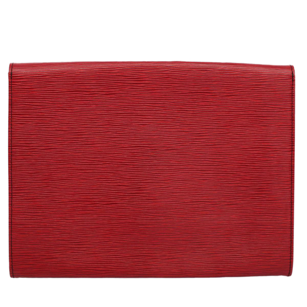 Louis Vuitton Jena  Leather Clutch Bag