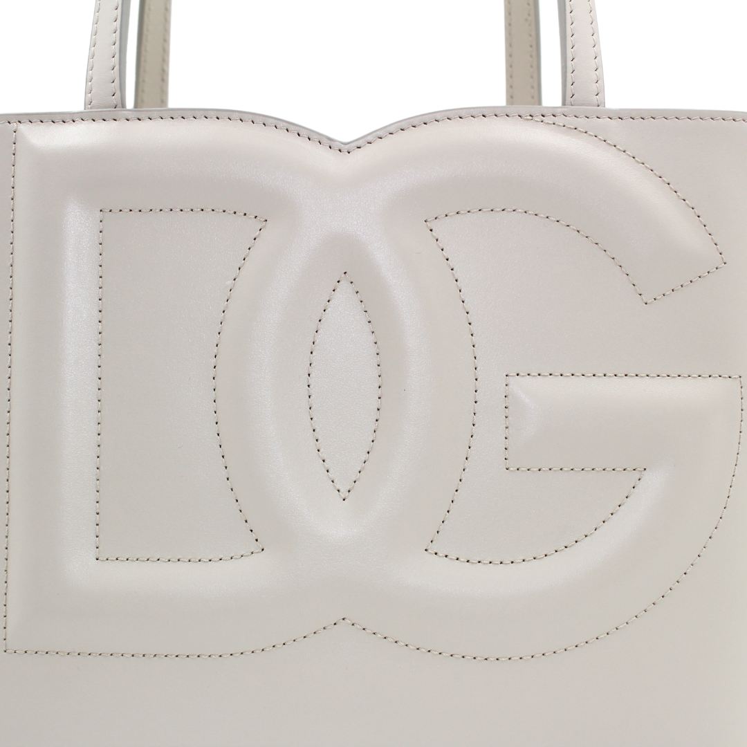 DolCeline & Gabbana Small Calfskin DG Logo Bag Shopper