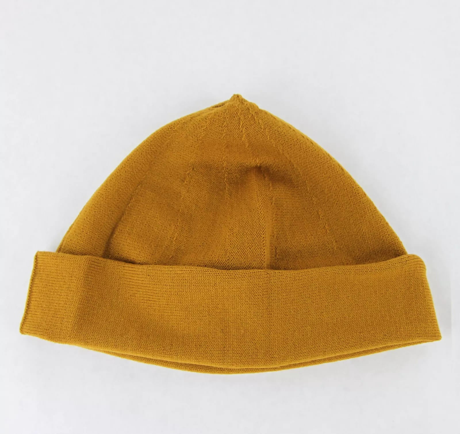 Bottega Veneta Merinos Wool Beanie Hat Orange Brown