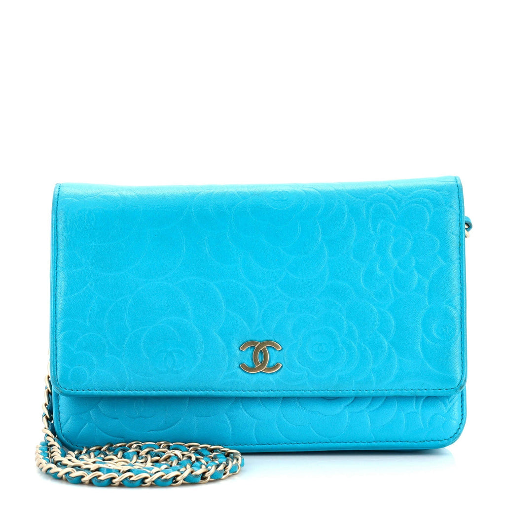 Chanel Wallet on Chain Camellia Lambskin