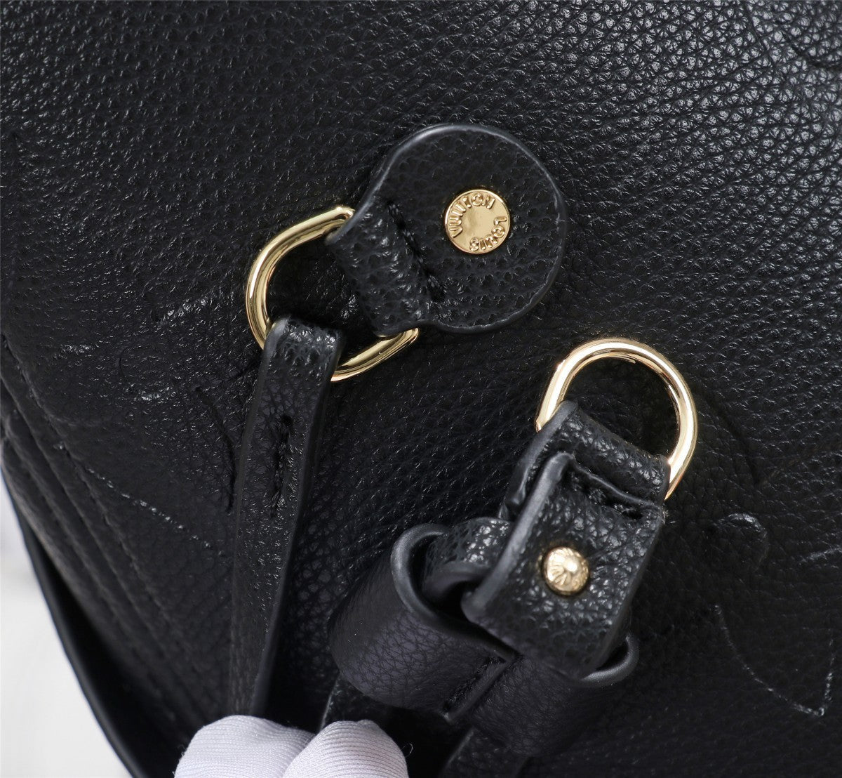 Louis Vuitton Neverfull MM Tote Bag Monogram Empreinte Black For Women,  Shoulder Bags 12.2in/31cm Louis Vuitton M45685