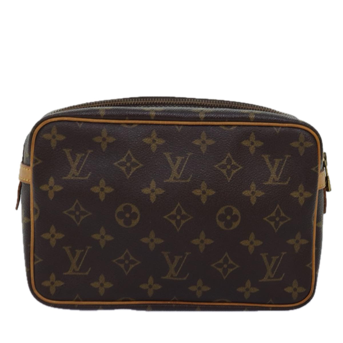Louis Vuitton Compiègne  Canvas Clutch Bag