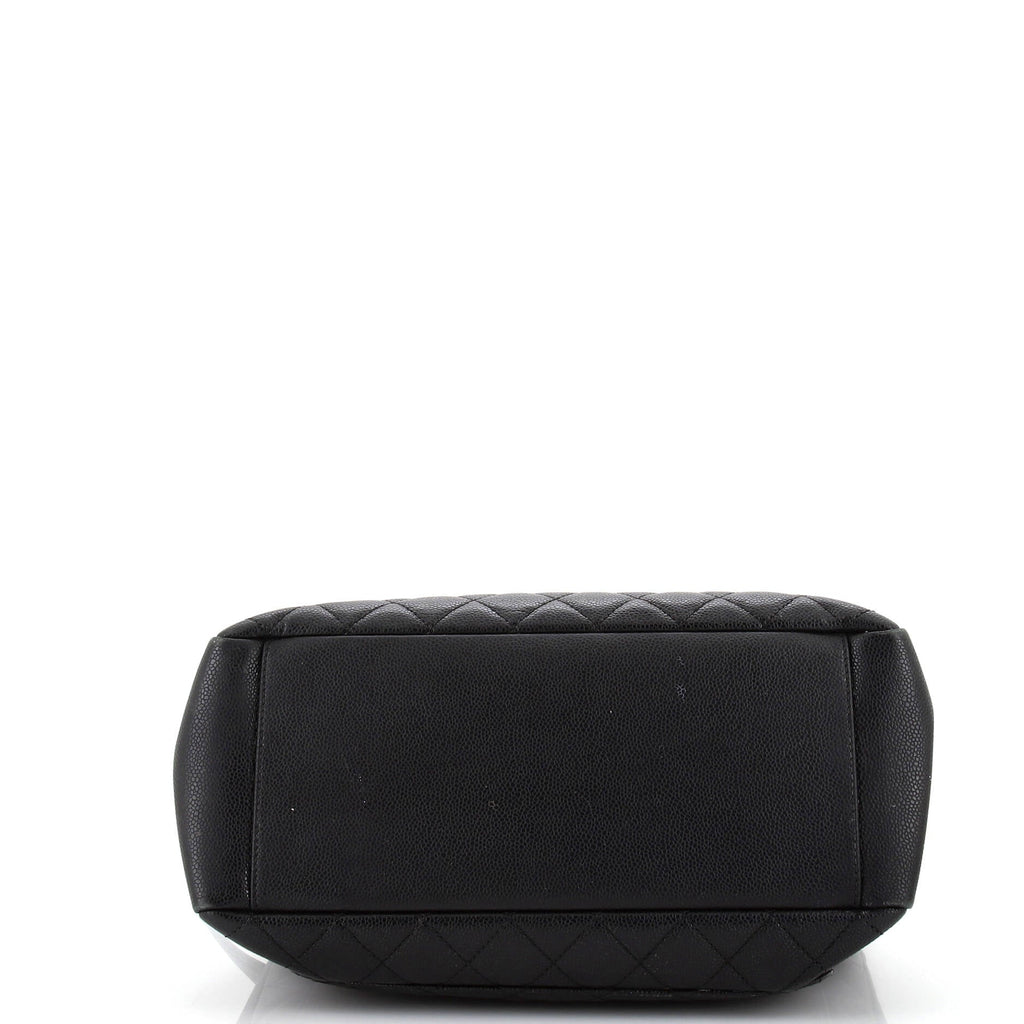 Chanel Grand Shopping Tote Quilted Caviar