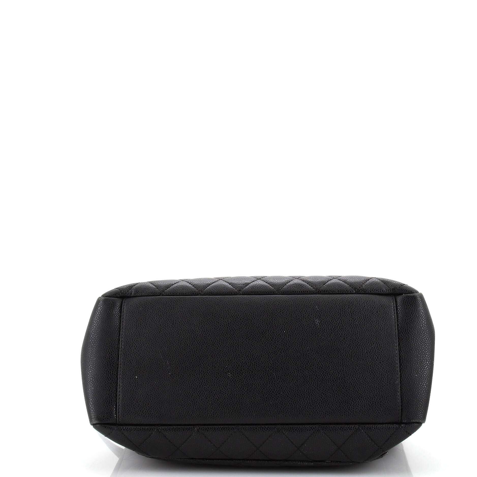Chanel Grand Shopping Tote Quilted Caviar