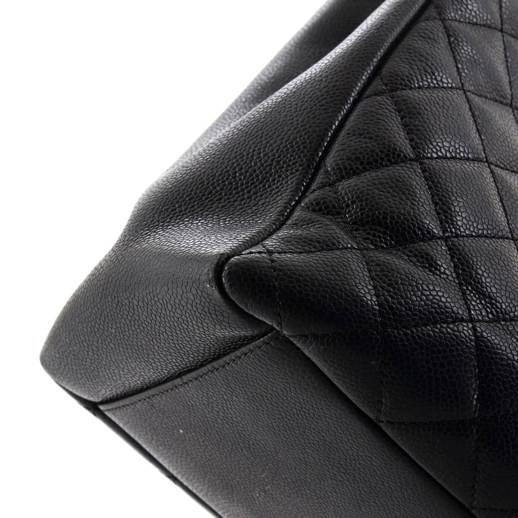 Chanel Grand Shopping Tote Quilted Caviar