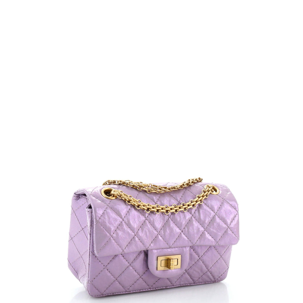 Chanel Reissue 2.55 Flap Bag Quilted Aged Calfskin Mini