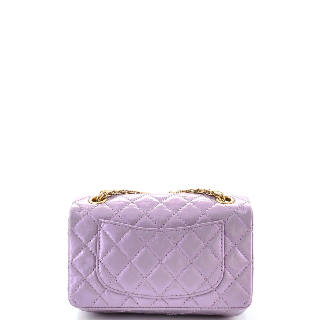Chanel Reissue 2.55 Flap Bag Quilted Aged Calfskin Mini