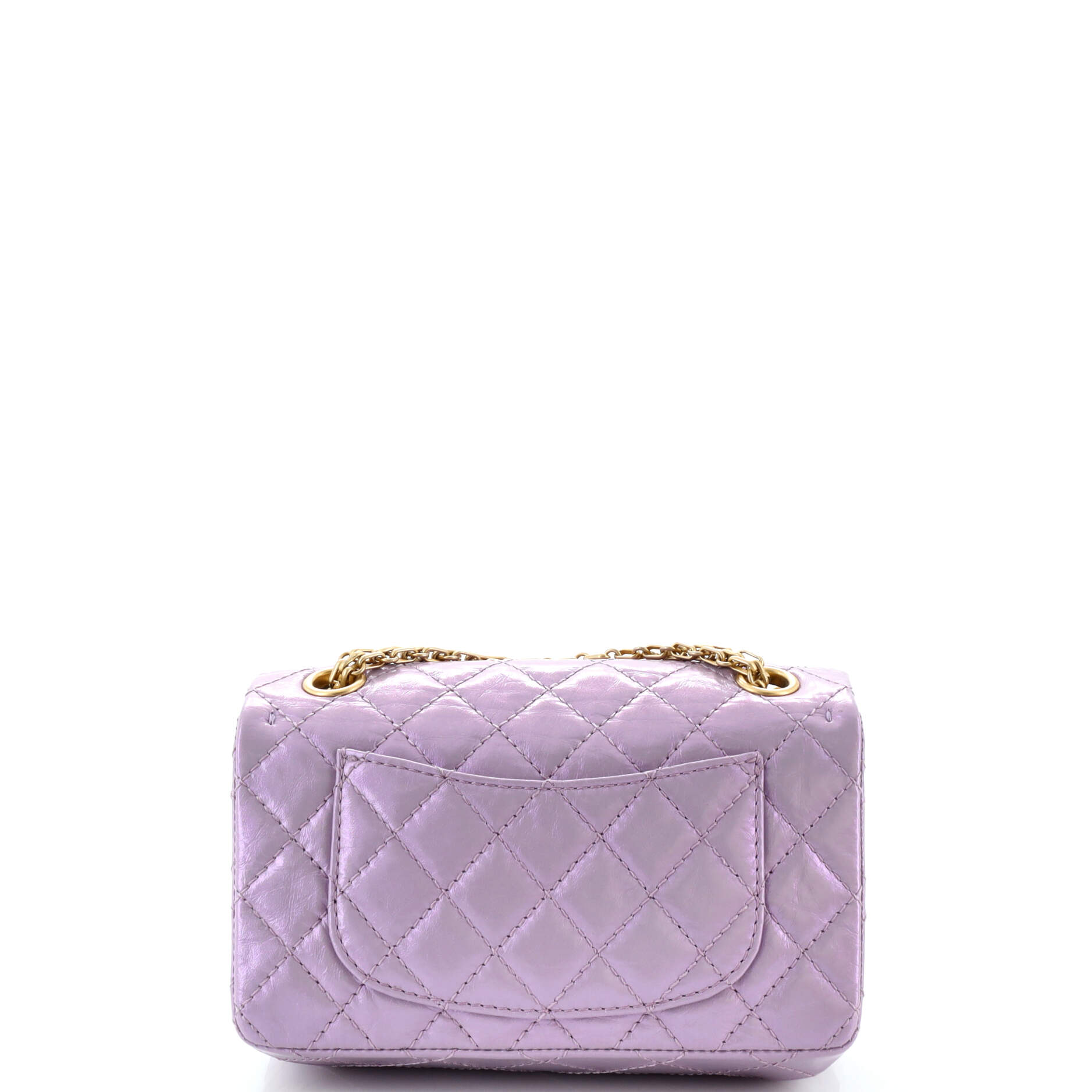 Chanel Reissue 2.55 Flap Bag Quilted Aged Calfskin Mini