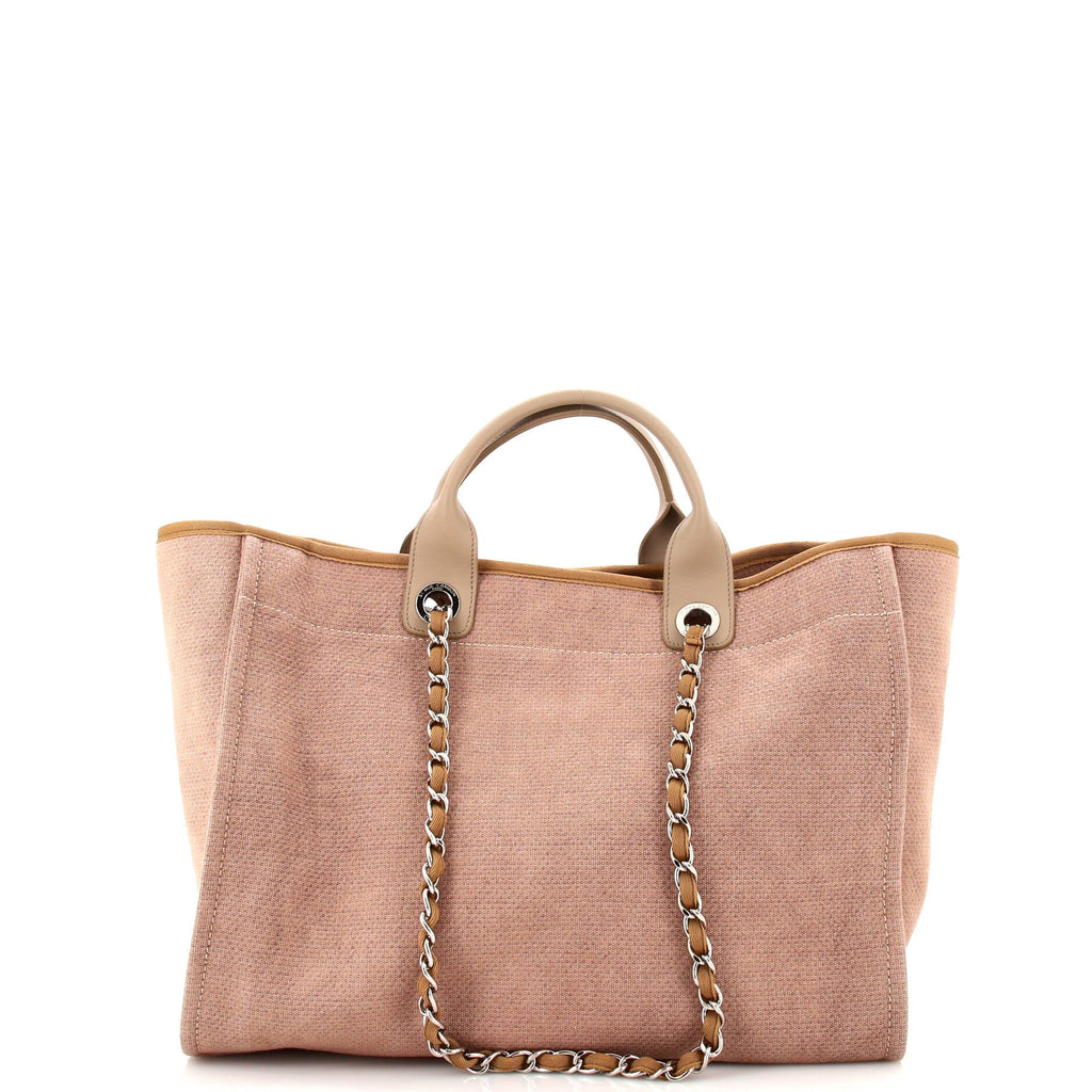 Chanel Deauville Tote Canvas Medium