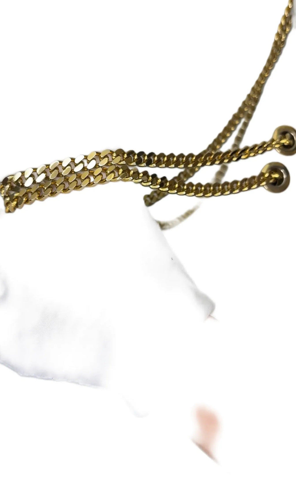 Extremely Rare Celineline Triomphe Chain Shoulder Bag B23-15