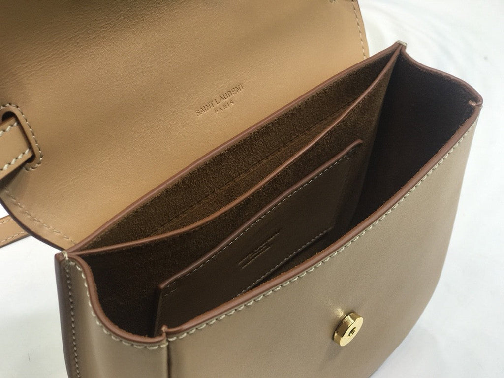 Kaia MeGLAMIum Shoulder Bag Brown For Women 8.5in/22cm YSL