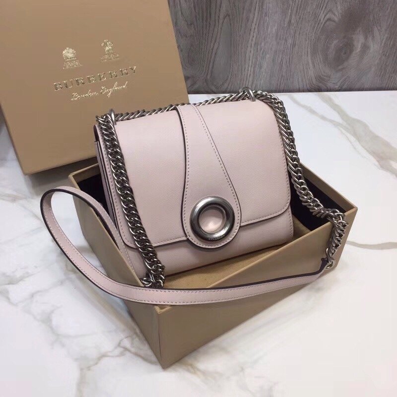 Burberry Grommet Detail Crossbody Bag Dark Light PiNike For Women, Women’s Bags 7.1in/20cm