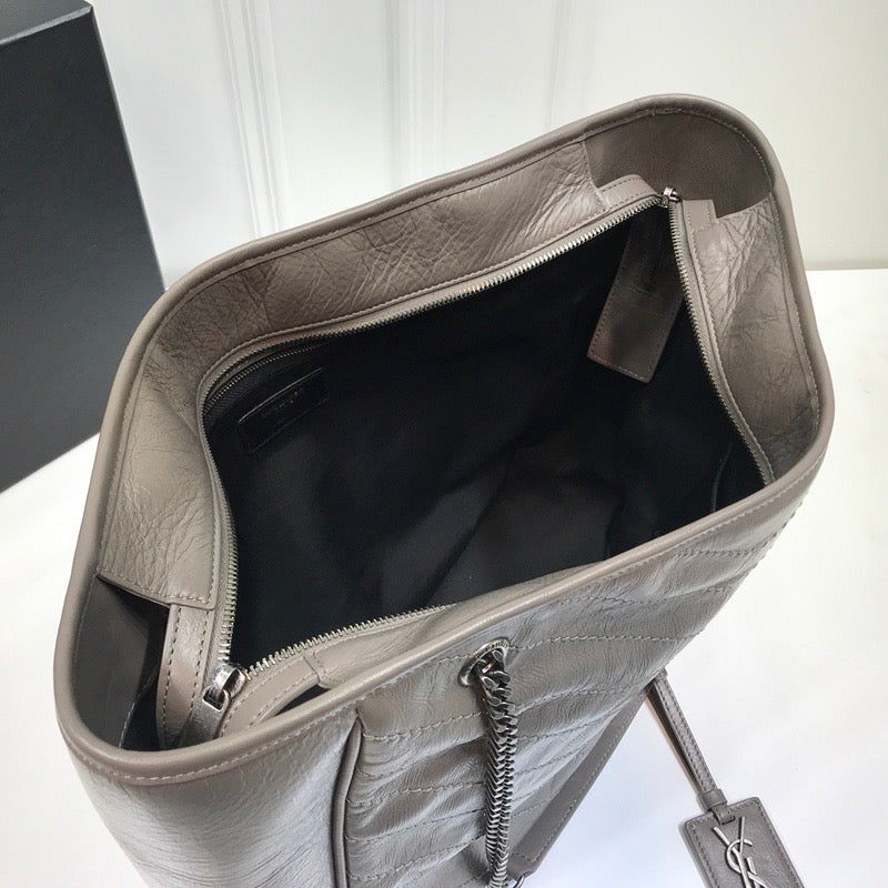 YSSL Niki Shopping Bag Dark Beige For Women 13.8in/35cm YSLÂ 