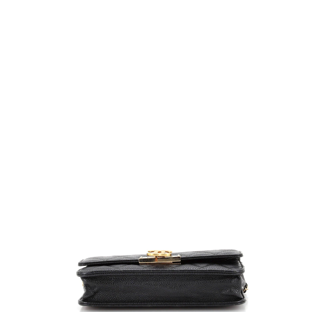 Chanel Golden Class Wallet on Chain Quilted Caviar