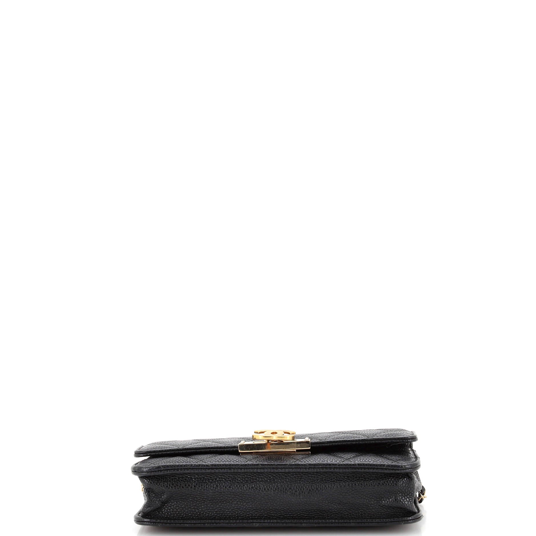 Chanel Golden Class Wallet on Chain Quilted Caviar