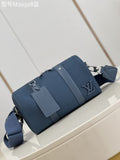 Louis Vuitton City Keepall Aerogram Blue For Men, Bags, Shoulder And Crossbody Bags 10.6in/27cm Louis Vuitton