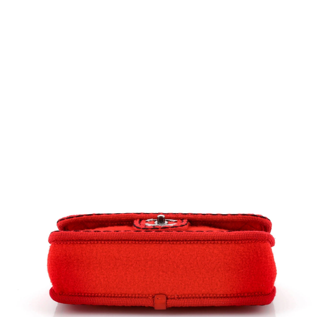 Chanel Paris-Salzburg Flap Bag Quilted Wool Small