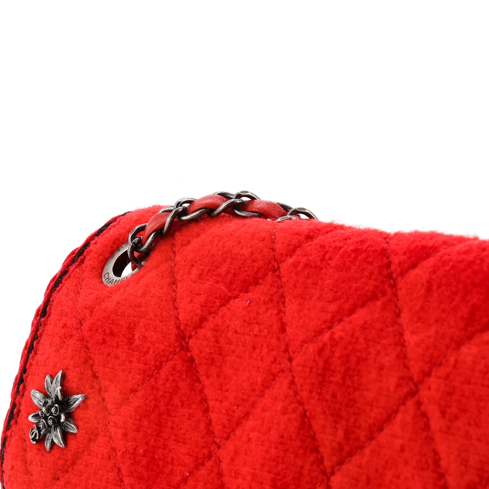 Chanel Paris-Salzburg Flap Bag Quilted Wool Small