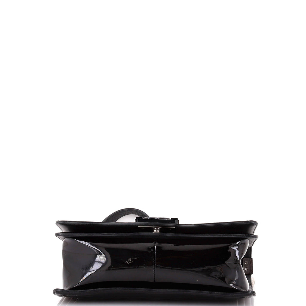 Chanel Boy Flap Bag Quilted Plexiglass  Old Medium