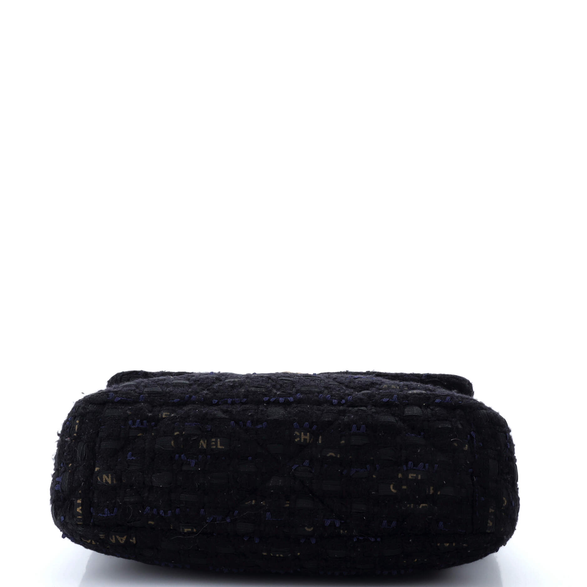 Chanel 19 Flap Bag Quilted Tweed and Ribbon Large