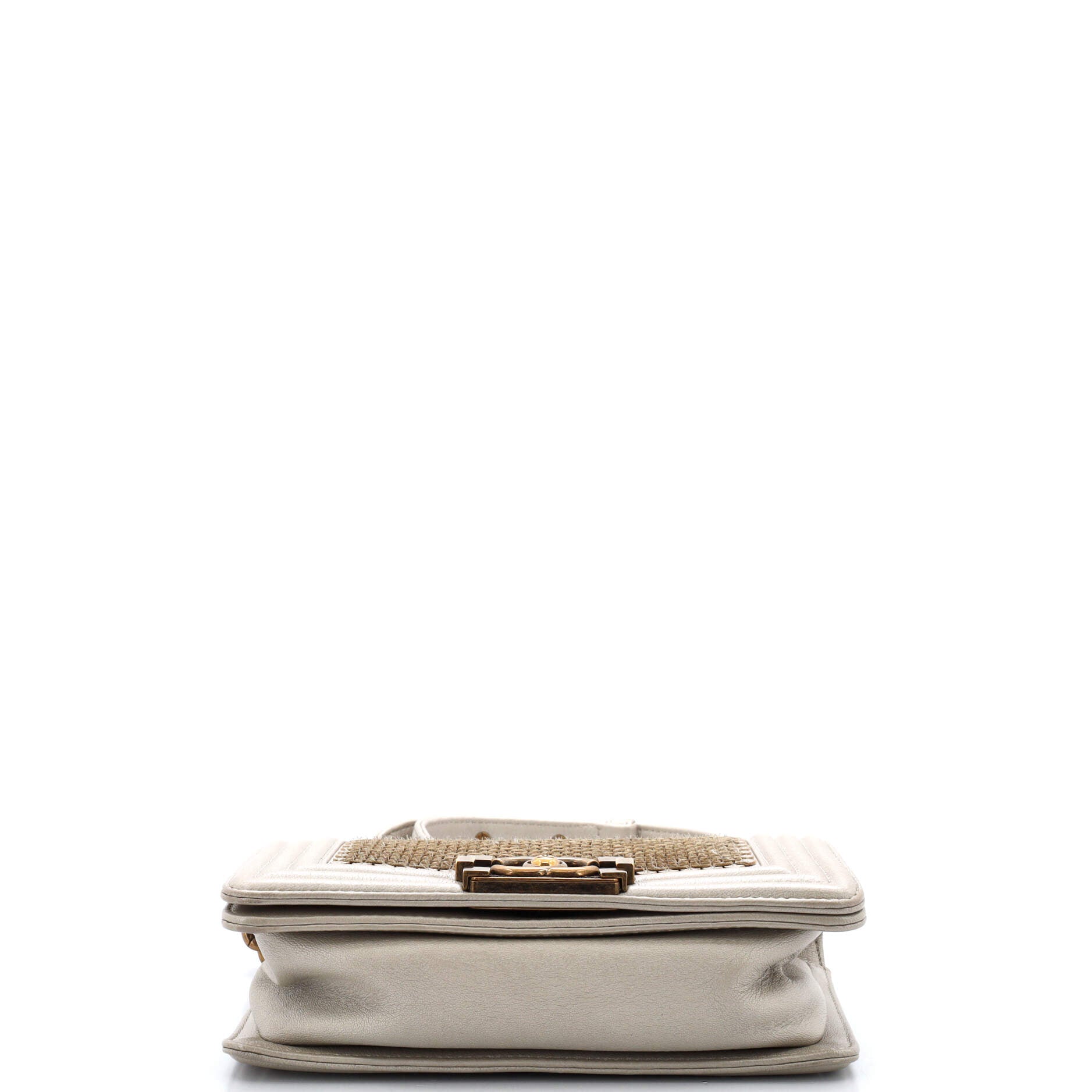 Chanel Boy Flap Bag Scaled Lambskin Small