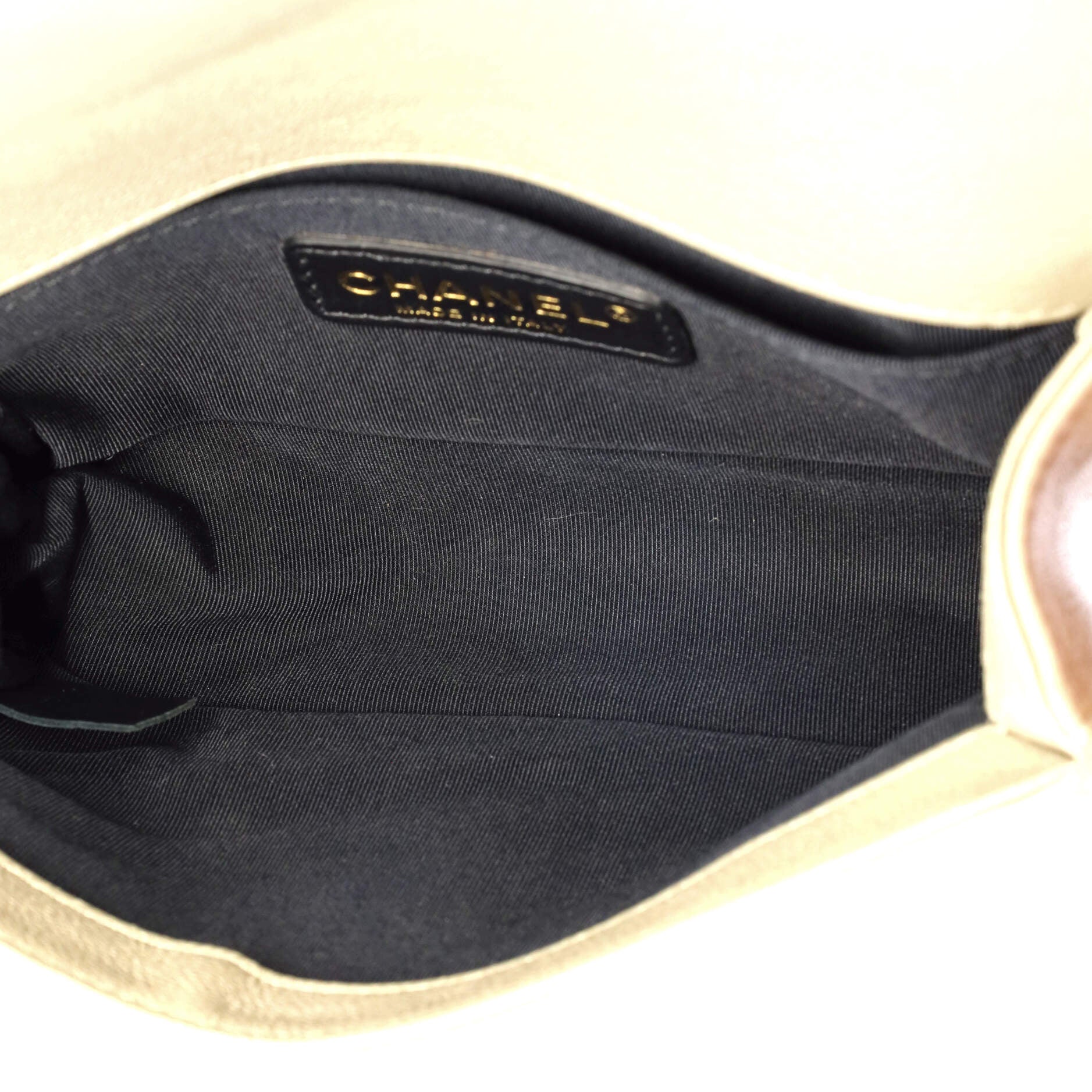 Chanel Boy Flap Bag Scaled Lambskin Small