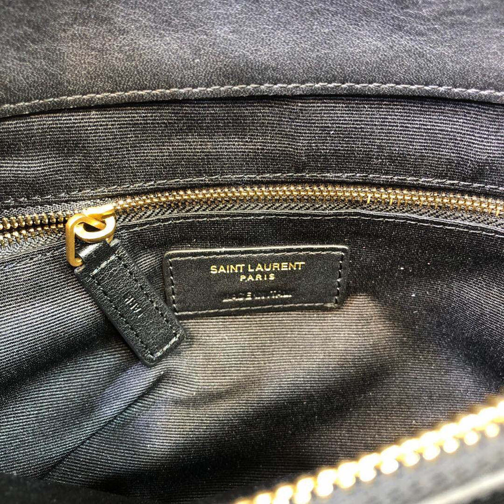 YSSL Loulou Small Chain Bag In MatelassÃ© "Y" Black For Women 9.8in/23cm YSL 494699DV7271000