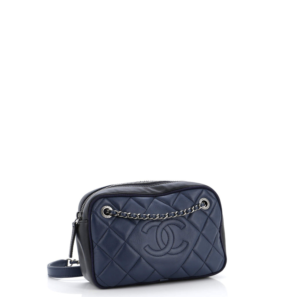 Chanel Ballerine Camera Case Bag Quilted Calfskin Small