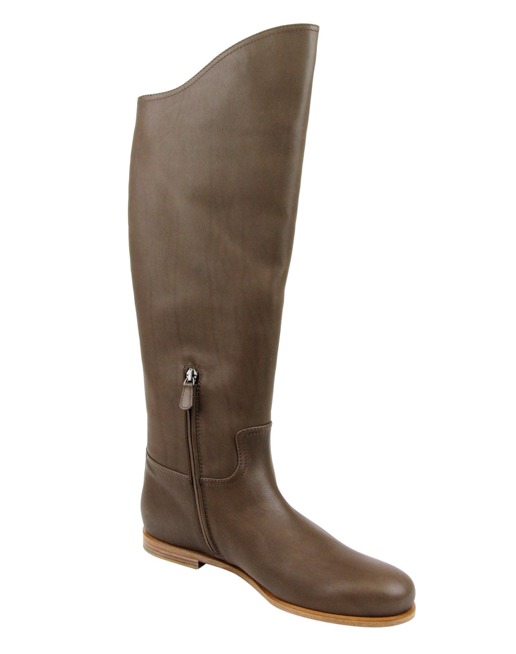 Bottega Veneta Women's Brown Leather Tall Boots (40 EU / 10 US)