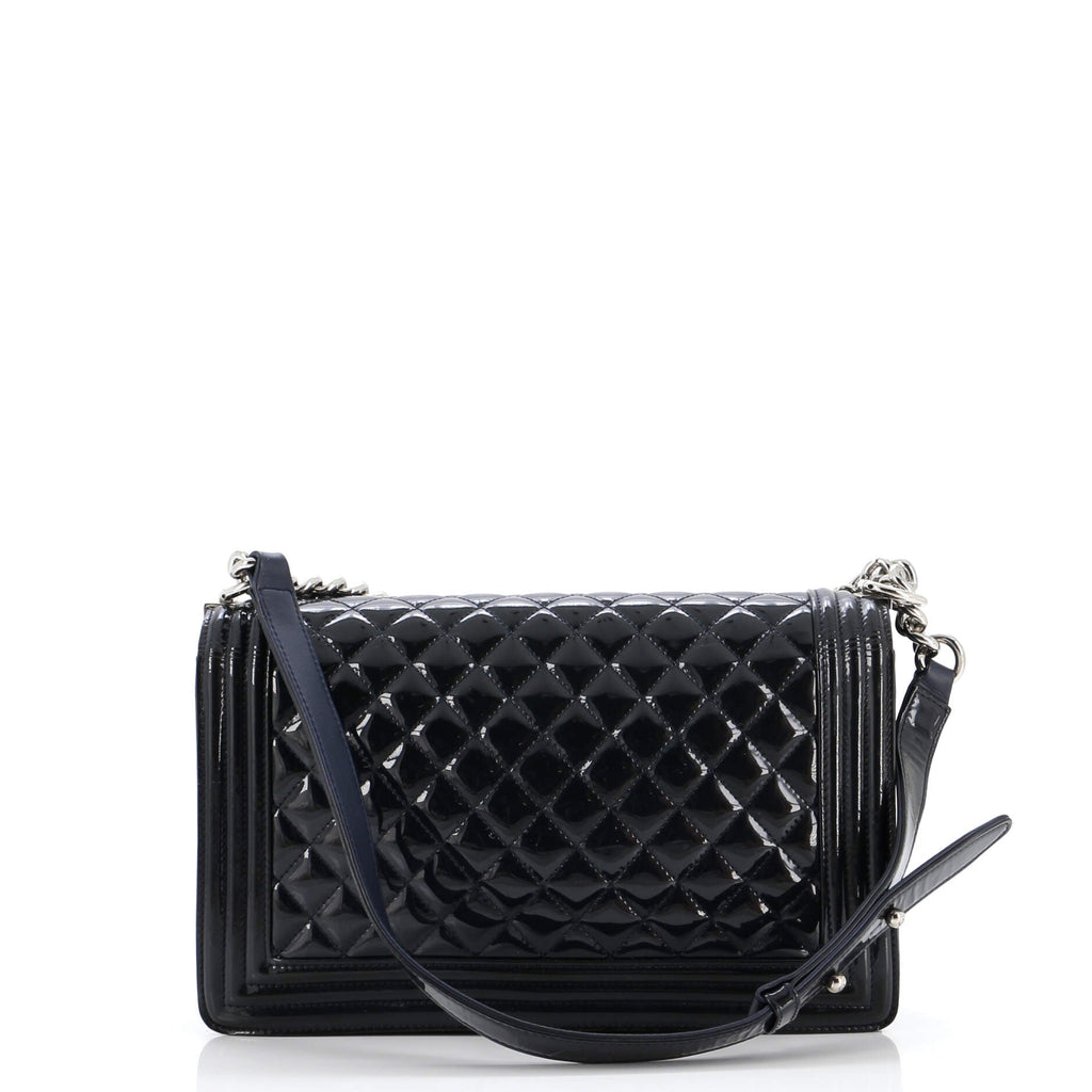 Chanel Boy Flap Bag Quilted Plexiglass  New Medium