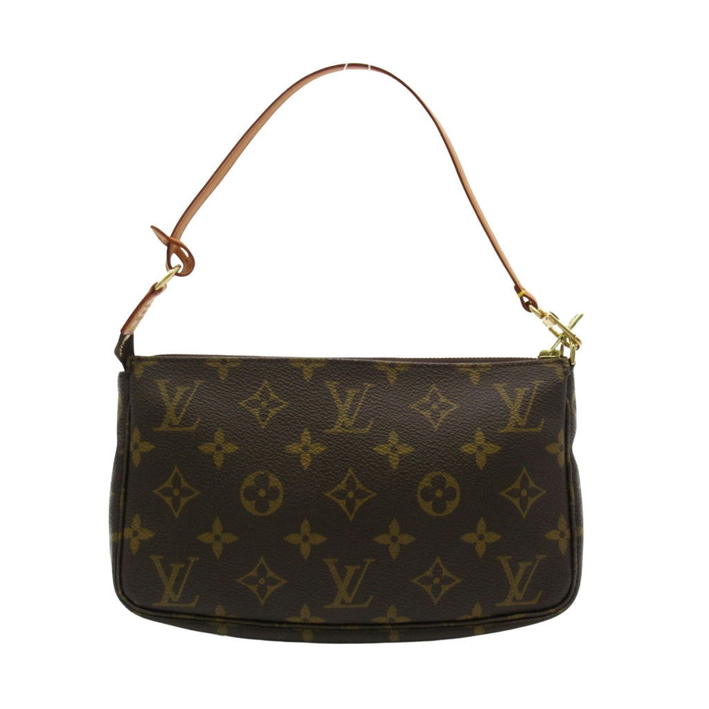 Louis Vuitton Pochette Accessoire  Canvas Clutch Bag