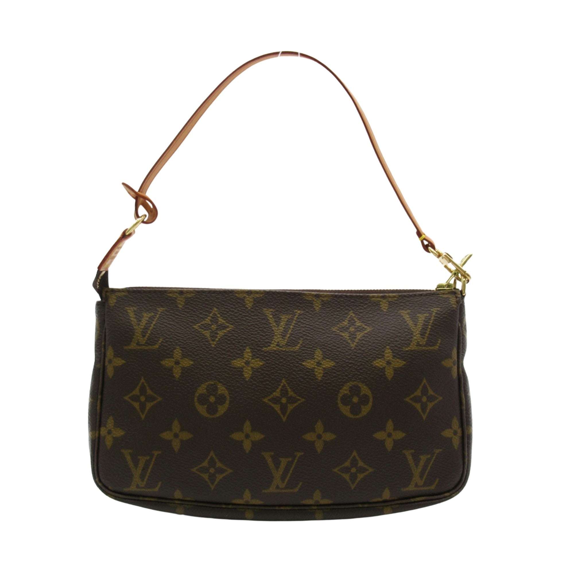Louis Vuitton Pochette Accessoire  Canvas Clutch Bag
