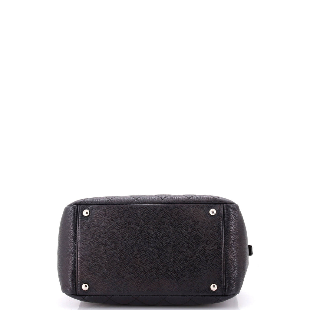 Chanel Petite Timeless Tote Quilted Caviar