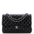 Chanel Classic Double Flap Bag Quilted Lambskin Jumbo