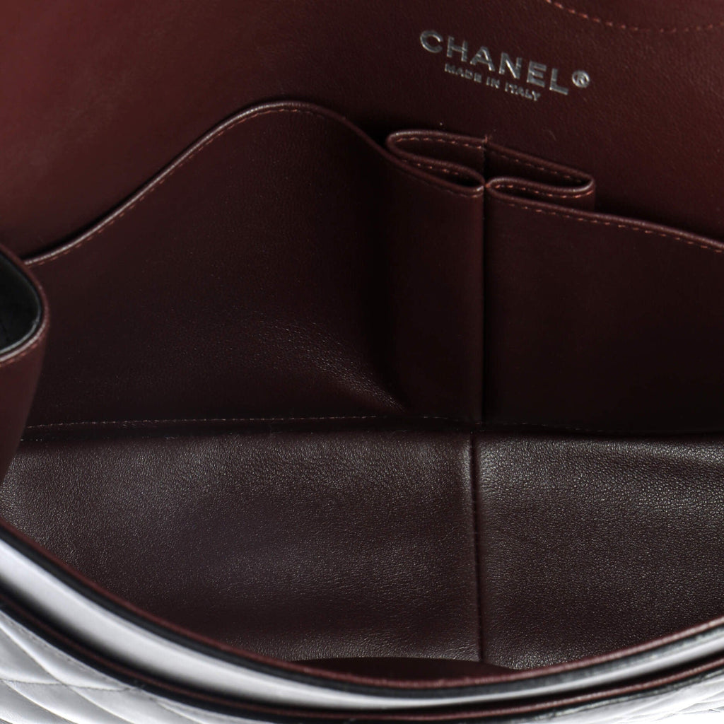 Chanel Classic Double Flap Bag Quilted Lambskin Jumbo