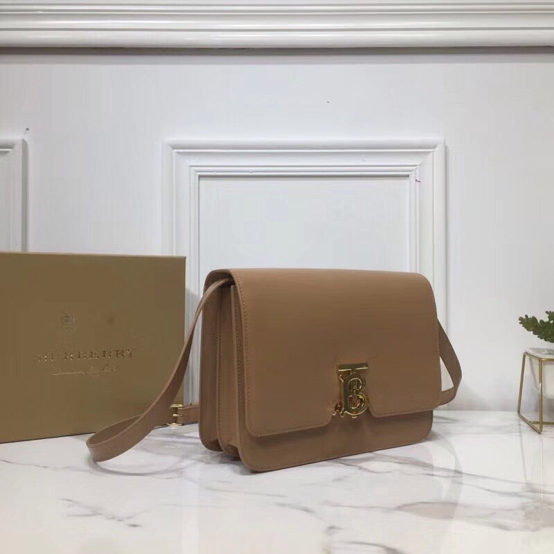 Small TB Crossbody Bag Monogram Light Brown For Women, Bags 8.3in/21cm