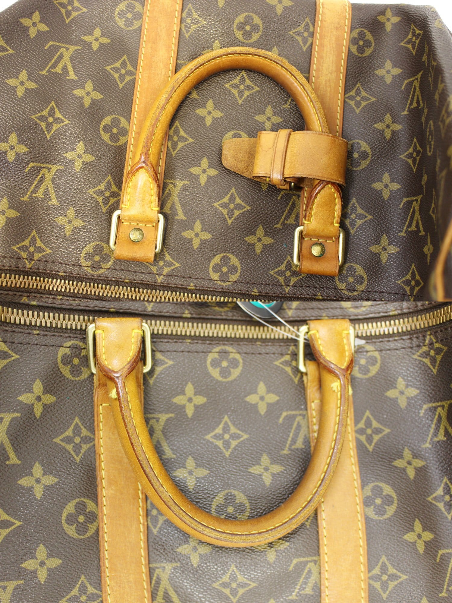 LOUIS VUITTON Keepall 45 Monogram  Bandouliere Duffle Travel Bag