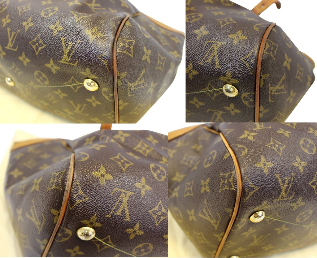 LOUIS VUITTON Tivoli GM Monogram Canvas Shoulder Bag Brown