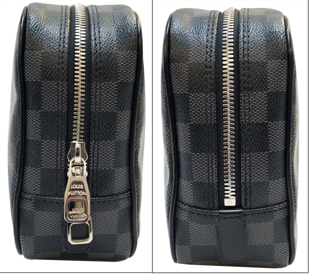 Louis Vuitton Damier Graphite Toiletry Cosmetic Pouch
