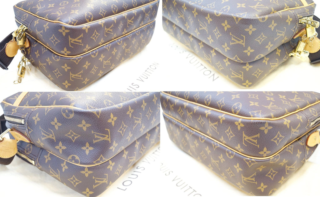 LOUIS VUITTON Reporter GM Monogram Canvas  Shoulder Bag