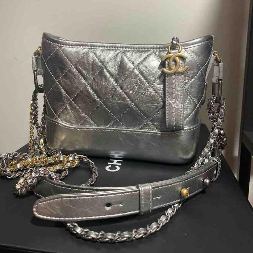 Chanel Gabrielle Shoulder Bag, SiLouis Vuittoner Quilted Leather, MeDiorum