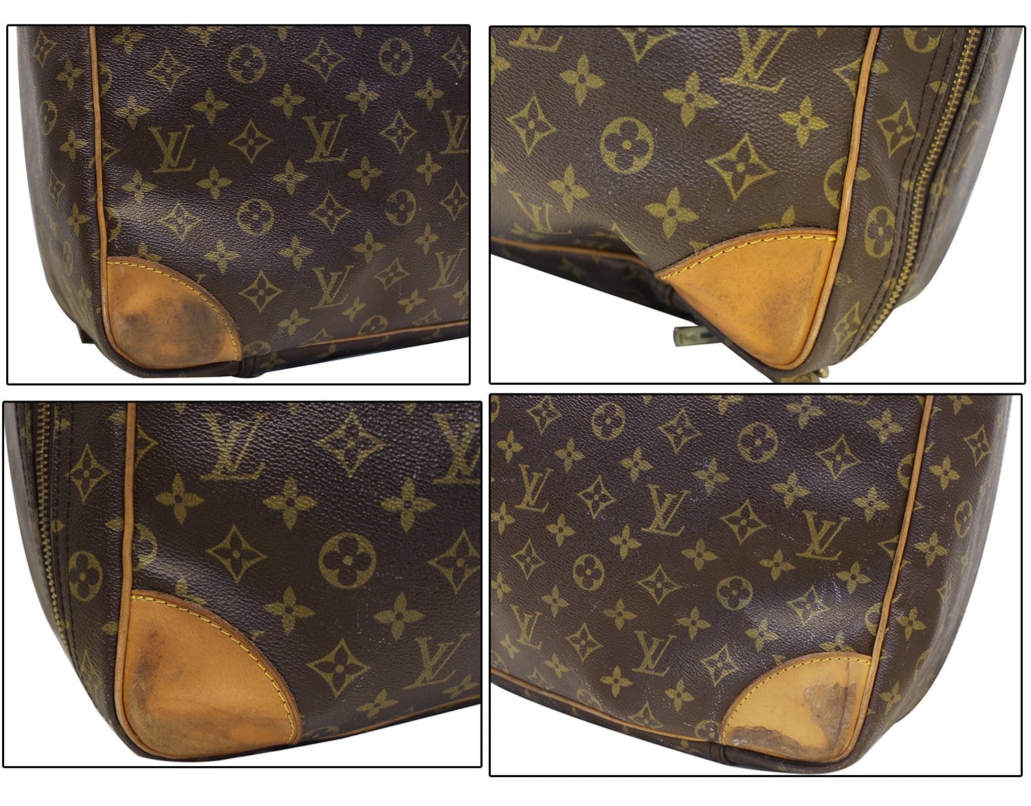 LOUIS VUITTON Monogram Canvas Sirius 70 Soft Sided Suitcase