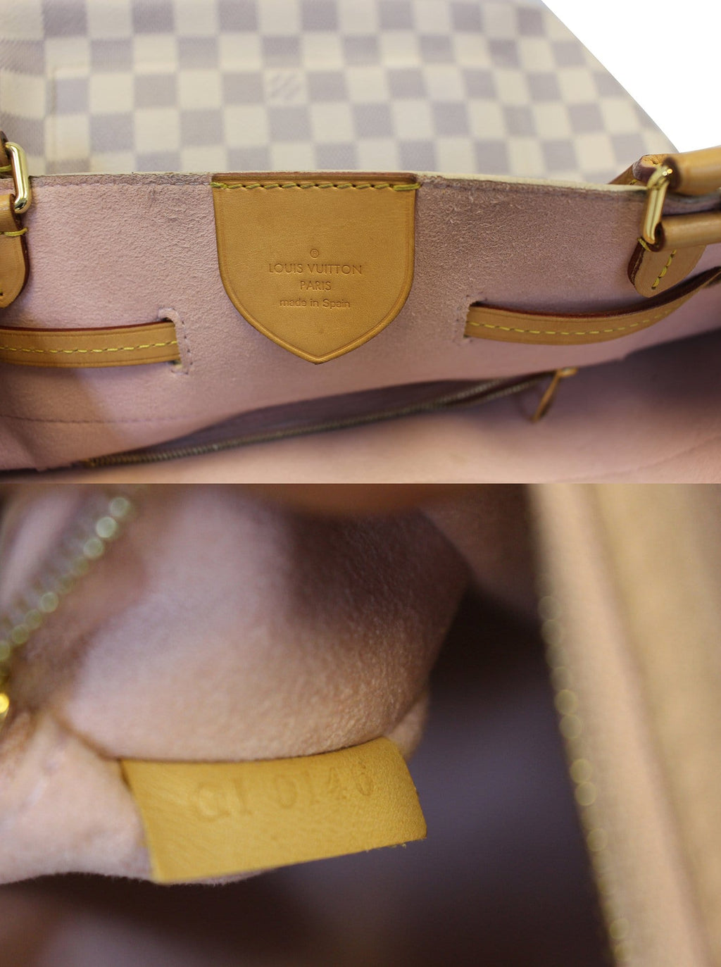 LOUIS VUITTON Girolata Damier Azur Shoulder Bag