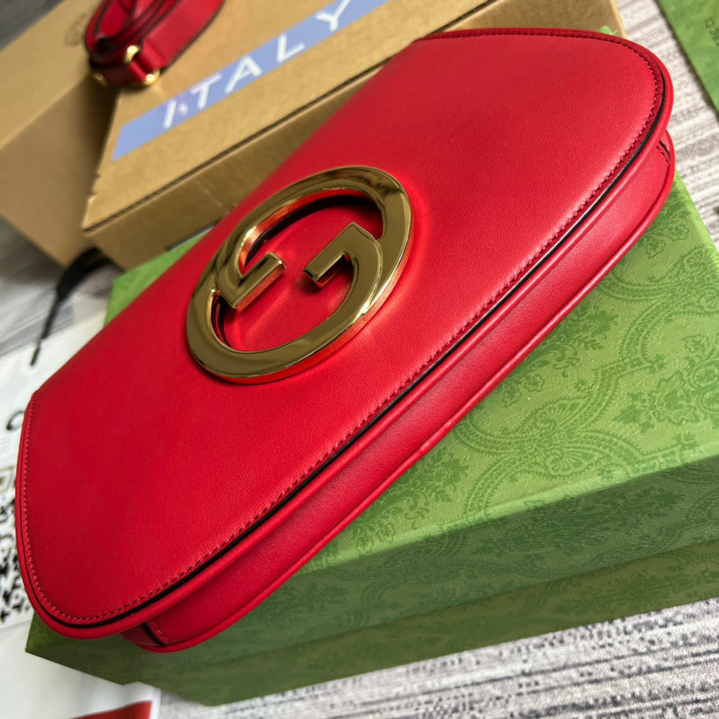 BlonGLAMIe Shoulder Bag Red For Women, Women’s Bags 11in/28cm GlamiÃ¢â‚¬Å½