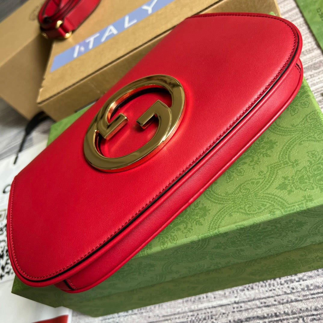 BlonGLAMIe Shoulder Bag Red For Women, Women’s Bags 11in/28cm GlamiÃ¢â‚¬Å½