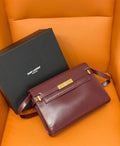 YSSL Manhattan Shoulder Bag Rouge Legion For Women 11in/29cm YSL 5792710SX0W6475