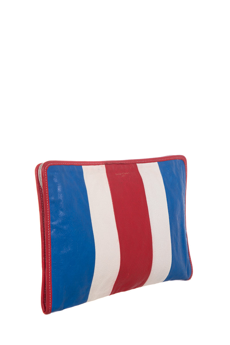 Balenciaga Multi Leather Clutch