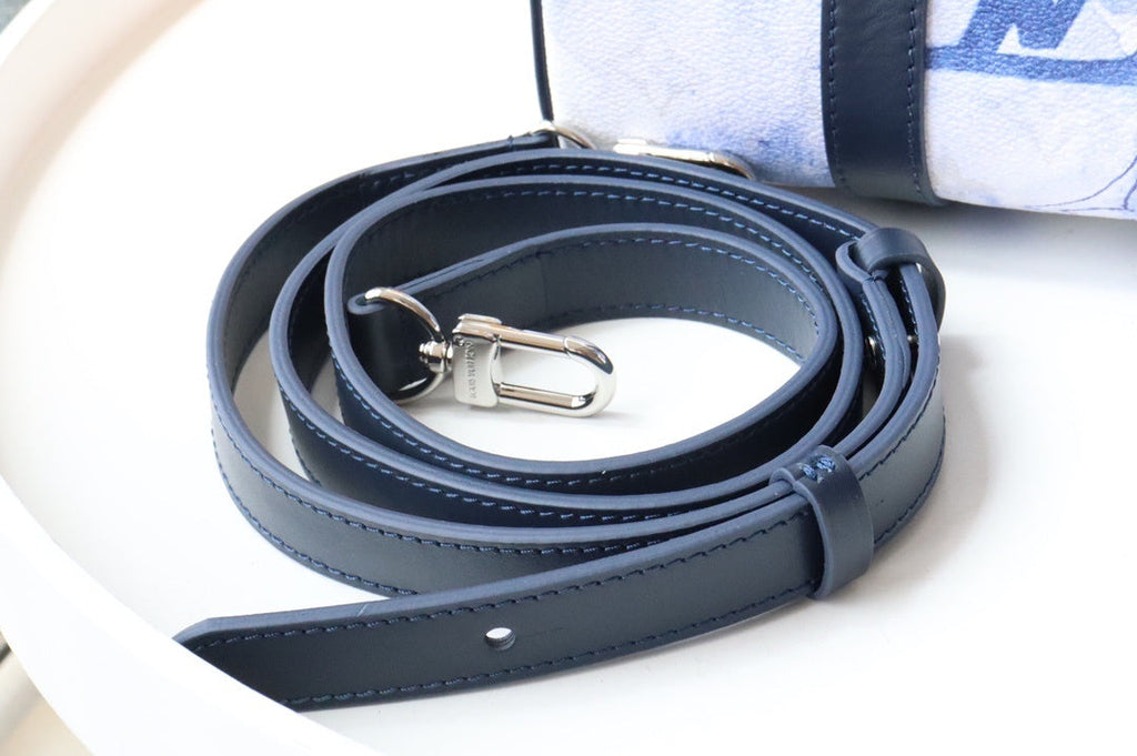 Louis Vuitton Keepall XS Monogram Watercolor Blue Canvas By Virgil Abloh For Men, Bags, Shoulder And Crossbody Bags 8.3in/21cm Louis Vuitton M45761