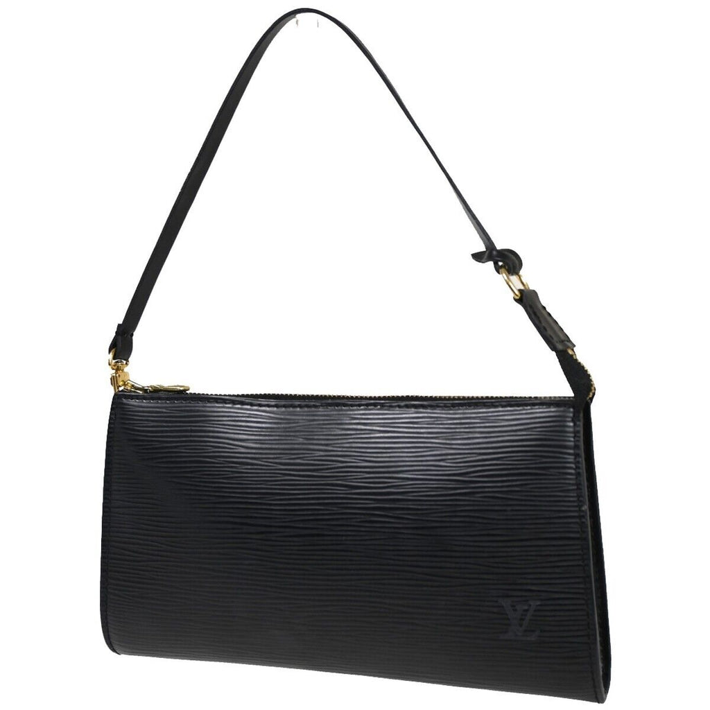 Louis Vuitton Pochette Accessoires  Leather Clutch Bag
