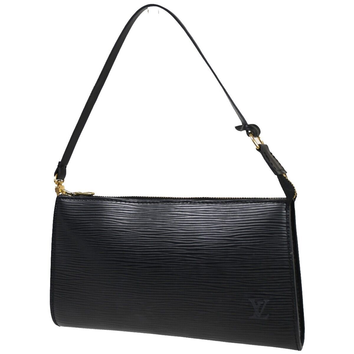 Louis Vuitton Pochette Accessoires  Leather Clutch Bag